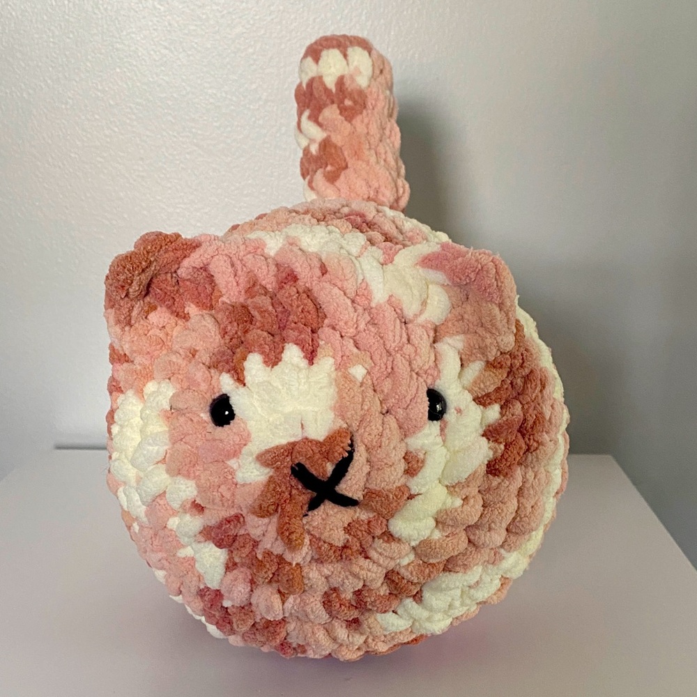 Handmade Crochet Loaf Cat